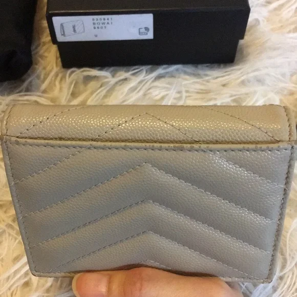 YSL Wallet in Sea Salt colour - Picture 9 of 13